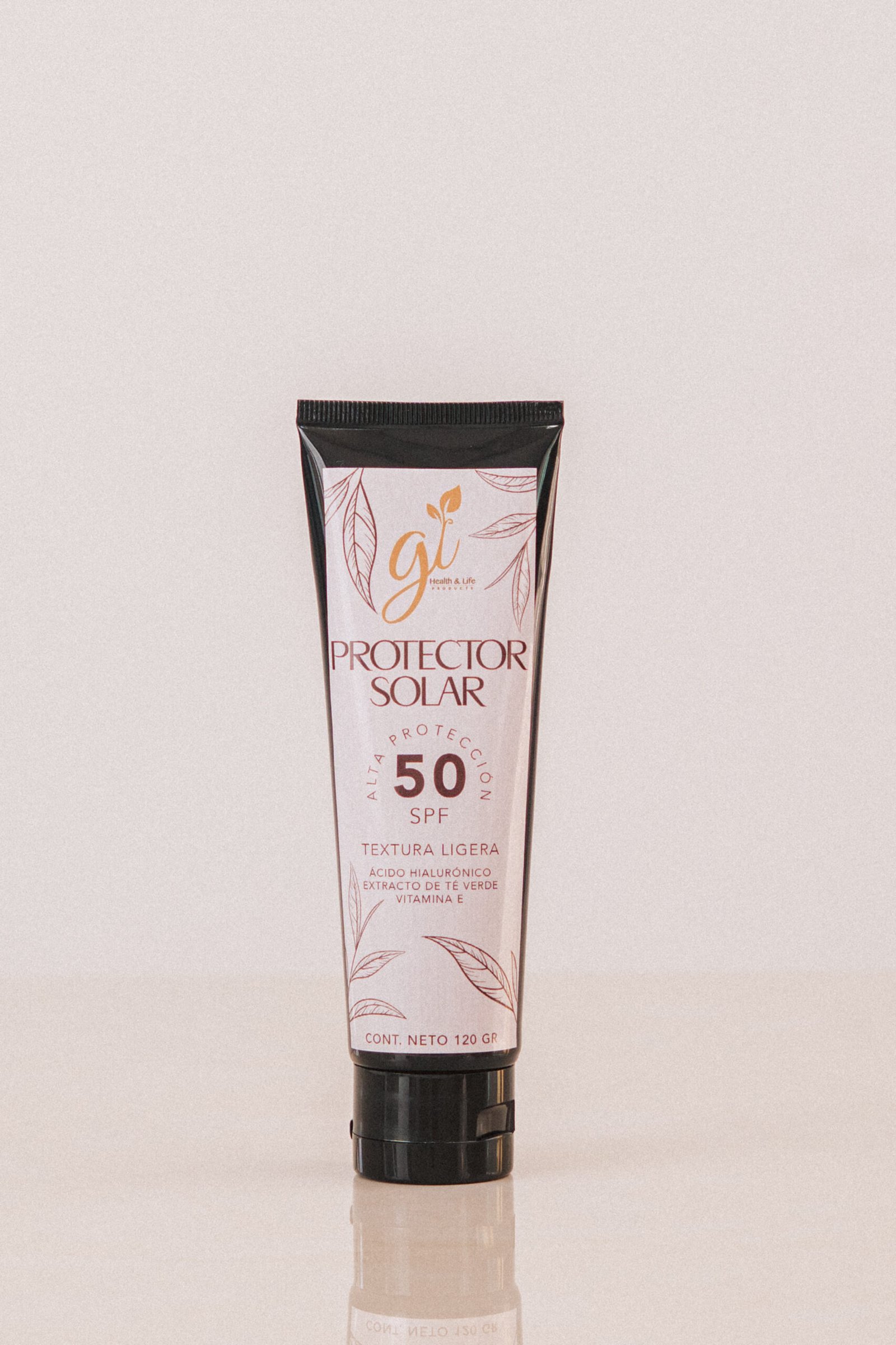 Protector Solar Natural con Antioxidantes Protección UVA UVB