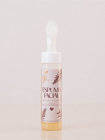 Espuma Facial Natural Limpiadora Profunda con Vitamina C