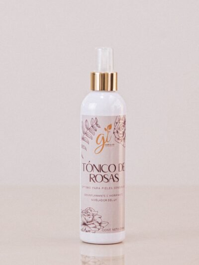 Tónico de Rosas Natural Hidratante y Balanceador de pH