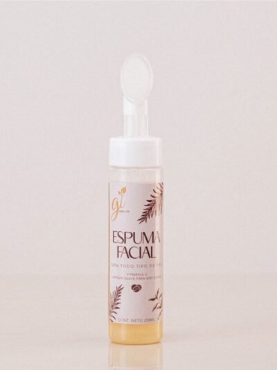 espuma facial con vitamina C todo tipo de piel Gi Health and Life