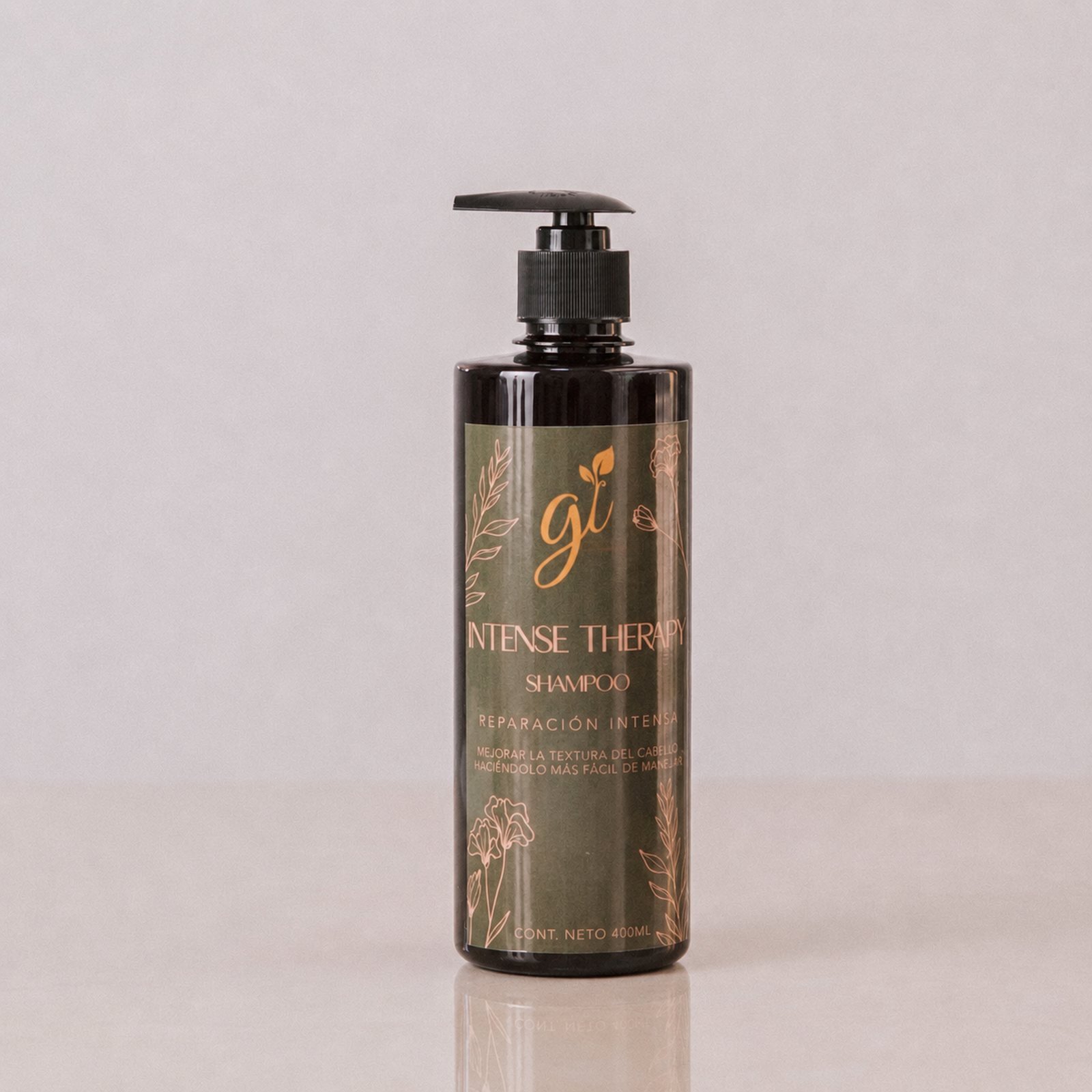 Shampoo reparador de cabello natural Intense Therapy Gi Health and Life Guatemala