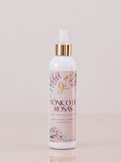Tónico de rosas facial piel sensible Gi Health and Life Guatemala